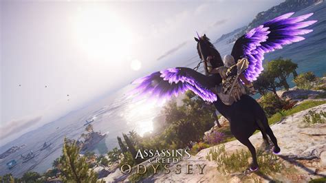 assassin's creed odyssey flying horse.